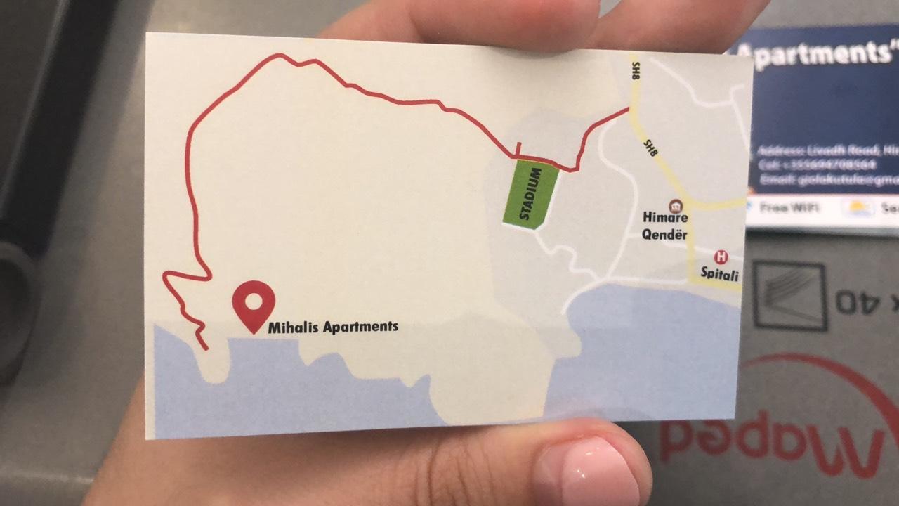 Mihalis Apartments Himare Ngoại thất bức ảnh